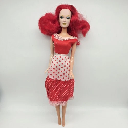 Vintage Mego 1977 Fashion Candi's Friend Wild Berry  Doll Figure Candy Red Hair
