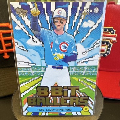 Topps 8-Bit Ballers 2025 Pete Crow-Armstrong Insert 8B-12 Chicago Cubs