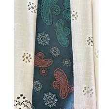 VTG Oscar De La Renta Studio Silk Blend Made In USA Necktie