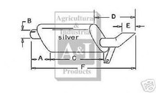 Ford Muffler Fits 5000 Gas And Diesel