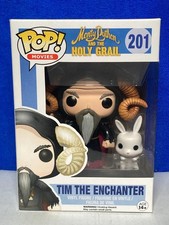 Funko POP Monty Python and the Holy Grail 201 Tim Enchanter in Soft Protector