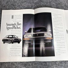 1990 LEXUS LS400 Foldout Advertisement Lexus LS Automobile 90s