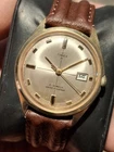 Timex 21 Jewel Marlin 1970 Gold Tone Mens Vintage 1970s Mechanical Handwind...