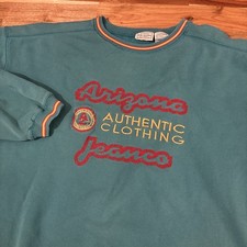 VTG Arizona Jean Co. Teal Women's Pullover Crewneck Sweatshirt USA Size XL