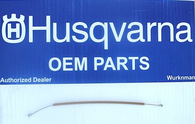 Genuine OEM Husqvarna Jonsered Red  503717601 Throttle Cable for  365 371 372XP