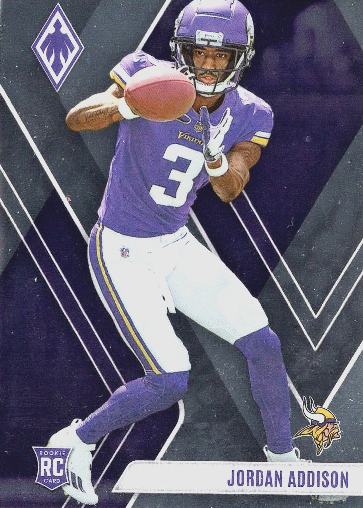 2023 Panini Phoenix #109 Rookies Jordan Addison  (RC) Minnesota Vikings