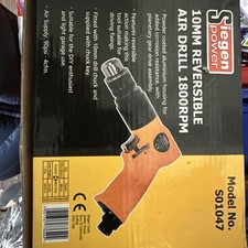 S01047 Siegen 10mm Reversible Air Drill 1800RPM