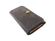 LOUIS VUITTON Key holder Brown beige gold Women M62631 Authentic secondhand