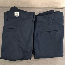 2 Pair Cintas Comfort Flex Pro Men Work Cargo Shorts Navy Blue 42 X 11 #270-20