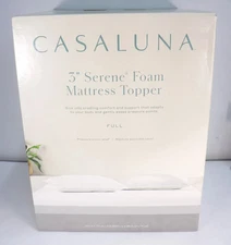 Full Size 3" Serene Foam Mattress Topper - Casaluna New
