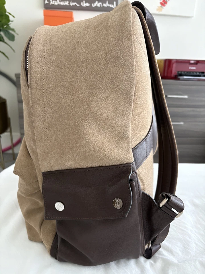 BRUNELLO CUCINELLI Suede Backpack - Image 4 of 4