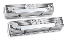 Holley 241-82 Mt Valve Covers For Chevy Small Block Engines - Polished Holley 241-82 Mt Valve Covers For Chevy Small Block Engines - Polished