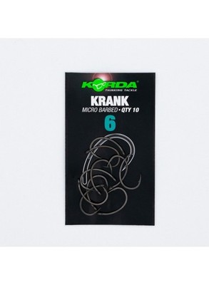Korda Krank B Haken Ohne Widerhaken Weitbogen Matt 10 Stück