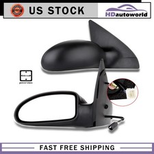 For 2000-2007 Ford Focus Left Driver Side View Power Unfold Mirror Black For 2000-2007 Ford Focus Left Driver Side View Power Unfold Mirror Black