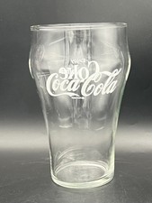 Vintage ‘70s Large Coke Coca-Cola 7” Drinking Glass (JP3331)