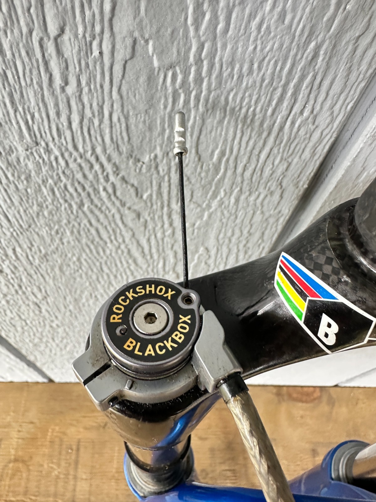 Rock Shox SID World Cup Black Box 1 1/8 Carbon 26 Remote