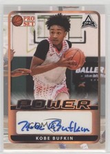 2021-22 Leaf Pro Set Power Base Auto Kobe Bufkin #BA-KB2 Auto 19rf