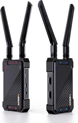 Wireless HDMI Extender 1300FT 1080P for DSLR Laptop to TV Projector