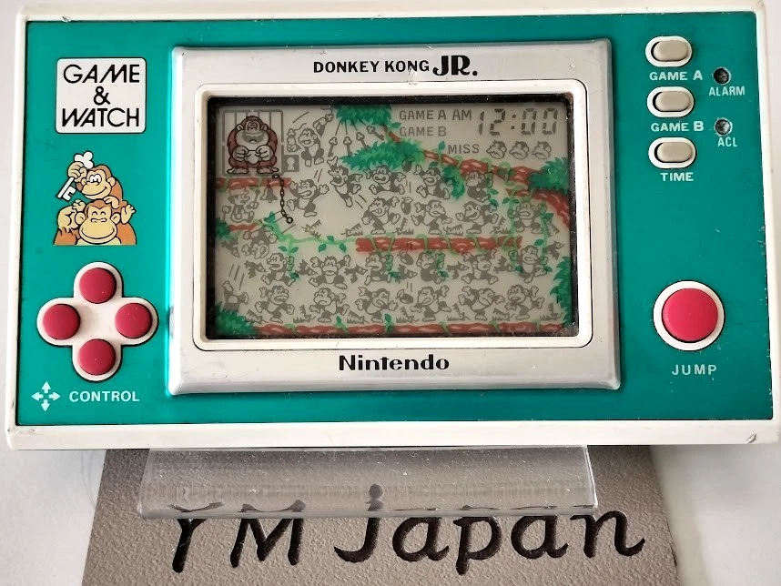 Jeu électronique Vintage Des Années 80, Inspiré De Donkey Kong, Où Tu Dois Viser Le Gorille