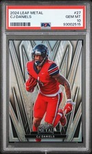 2024 LEAF METAL #27 CJ DANIELS PSA 10