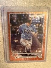 2022 Topps Series 1 Austin Meadows Orange Icy Foil SP, Card 152 #031/299