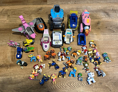 Nickelodeon PAW Patrol Toy Vehicles & Figures Mixed Lot, Ages 3-7