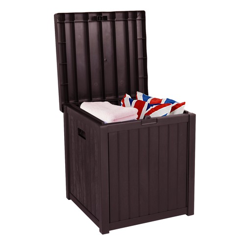 Outdoor Garden Storage Box 195L Waterproof Deck Chest for Tools Cushions Toys - Picture 4 of 8