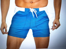 Men's Swimwear Swimsuits Swim Sport Trunks Board Shorts Mesh Lining Beach Shorts