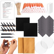 238 Pcs Card Cleaning Kit, Trading Card Cleaning Kit Sports Card Flattening...