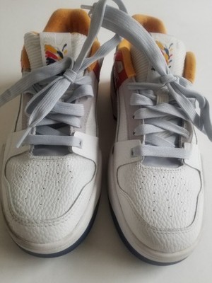 PUMA Slipstream Size 9 Heritage Lace Up Mens White Sneakers Casual Shoes
