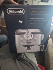 DE'LONGHI Linea CLASSIC ESPRESSO MACHINE -STAINLESS STEEL  EM450M  New. See Pics