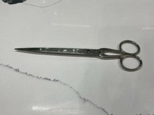 Vintage 8 Italian Drop Forged Steel Scissors Shears GOOD Condition 1308
