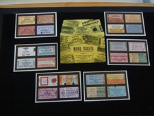 ONE COMPLETE SET DALKEITH POSTCARDS IN SPECIAL ENVELOPE MORE TICKETS
