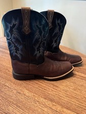 Ariat Boys Tombstone Western Boots Black/brown. Size 5