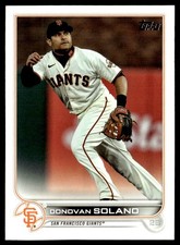 2022 Topps Donovan Solano San Francisco Giants #426
