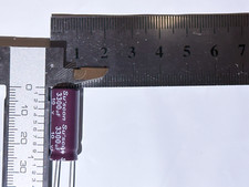 10Pcs MF Suscon 3300uF 10V 10x25mm Aluminum Electrolytic Capacitor