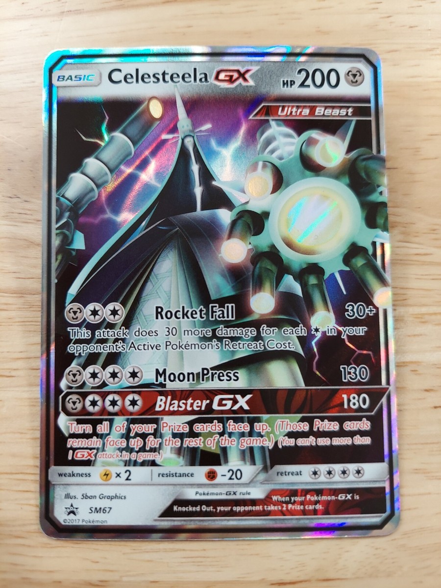 Celesteela GX SM67 NM Holo Foil Promo Rare Pokemon Card | eBay