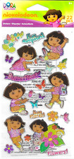 DORA THE EXPLORER Boots Backpack Butterflies Spanish Nickelodeon Jolee's Sticker