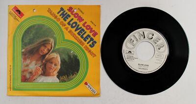 The Lovelets Slow Love GER 7inch Vinyl Single 1972 Rare WL Promo + Pic-Sleeve
