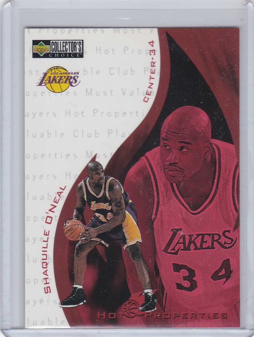 FILA 1997 98 UD Choice #368 Shaquille O'Neal Lakers Free Shipping!