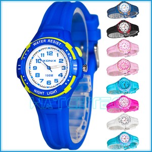 analogue watch with backlight