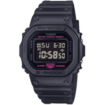 CASIO G-SHOCK Pink Ribbon Support Model DW-5600PK-1JR Men's Watch Black 2024