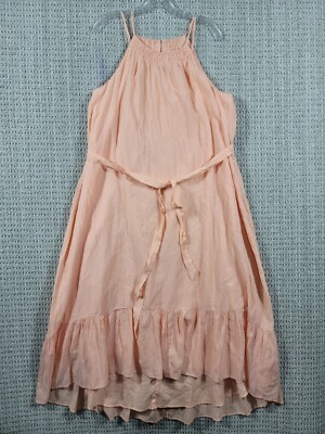 denim halter maxi dress Final Sale Plus Size Maxi Dress with Denim Wash Halter Vest & Off Whit –  Chic And Curvy main image 0