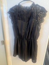 Women’s Black Shorts Dress Lace Size Small
