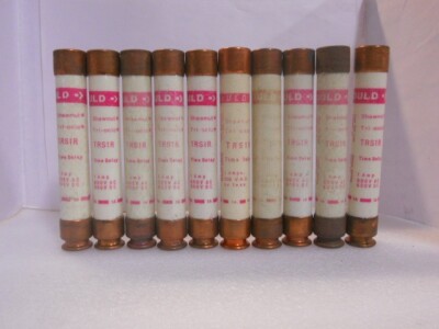 Nice Lot Shawmut TRS1R TRS-1-R Amp Fuses FRS-R-1 Class RK5 600 Volt