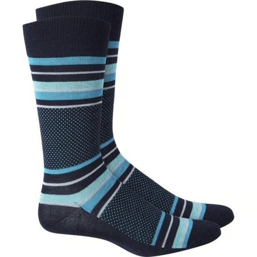 Мужские комбинированные бесшовные влагоотводящие носки Alfani Темно-синий Размер носка 10-13 2090₽