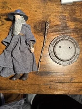 Gandalf The Grey staff Bendyfigs Lord Of The Rings figure Noble stand LOTR Loose