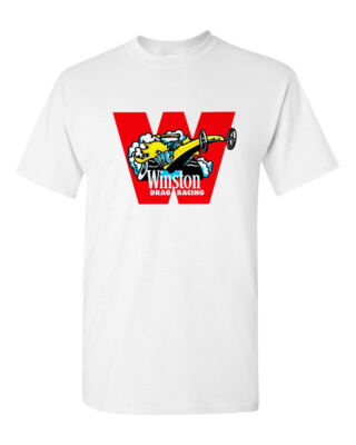 Hot Rod T Shirt Tee Nostalgia Gas Oil Drag Race Winston Drag Racing Speed Shop 