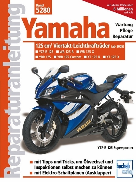 Thumbnail - Reparaturanleitung Yamaha 125 Ybr Yzf-r Wr R X Reparatur/buch Handbuch