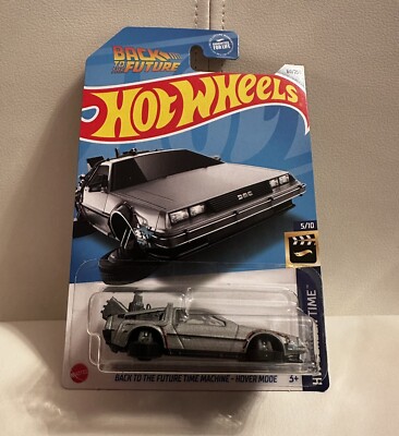 HOT WHEELS Back to the Future Time Machine Hover Mode DMC DELOREAN
